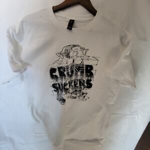 the Crumbsuckers  band t shirt  size Large White